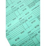 Ticket Book-Square Counter Book-Green Colour 10books